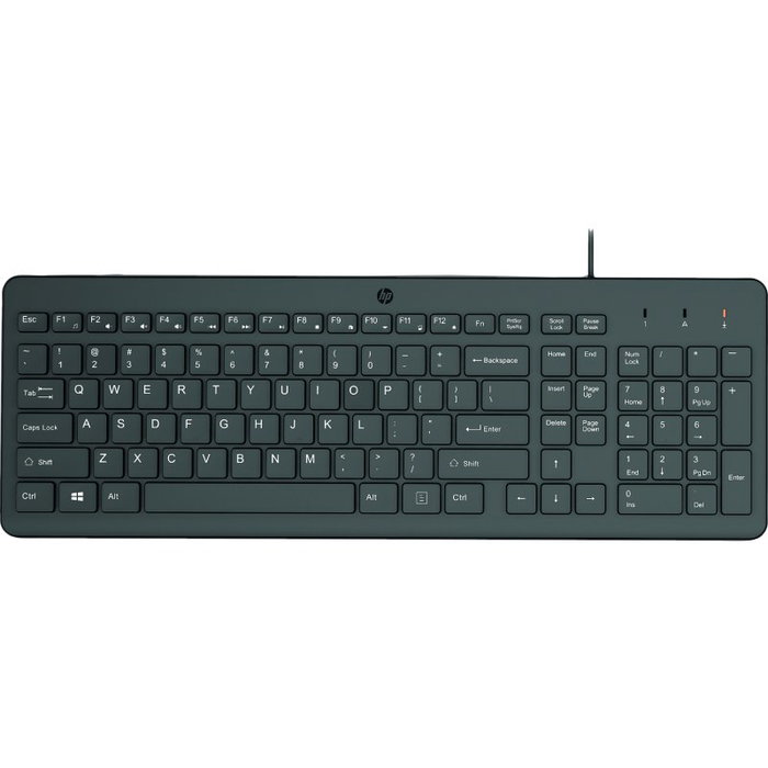 HP 150 Wired Keyboard AZERTY Negro